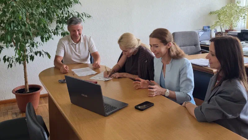 IIPAC's partnership signing ceremony with Bohdan Khmelnytsky National University of Cherkasy and Rotary Club Cherkasy International